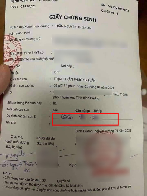 Netizen soi ra bài đăng Thiên An công khai khoe tên con đầu lòng với Jack vào dịp bé đầy tháng? - Ảnh 1.