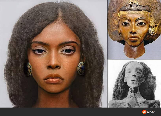Tái hiện gương mặt xác ướp quý bà nghìn tuổi, các nhà khoa học khiến dân mạng sửng sốt về vẻ đẹp phụ nữ xưa, hiện thực có đúng như vậy? - Ảnh 1.