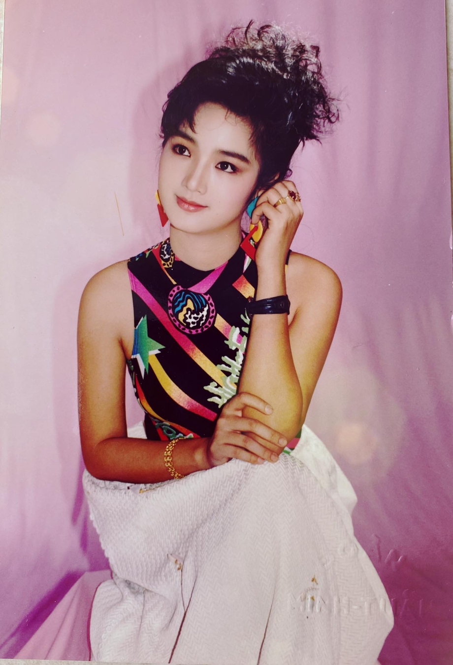 Nhan sắc vạn người m&ecirc; của Hoa hậu Đền H&ugrave;ng - Gi&aacute;ng My gần 30 năm trước - Ảnh 2.