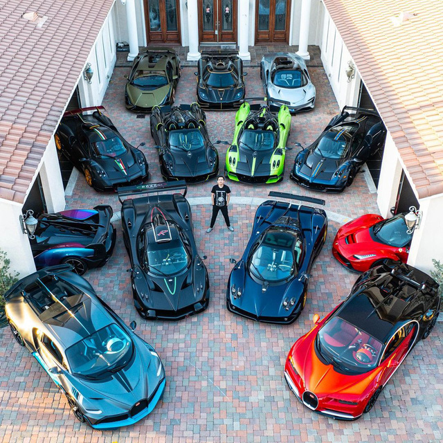 Đại gia cuồng Pagani: Tậu 7 chiếc, nhìn bộ sưu tập có thêm Bugatti, Lamborghini, Ferrari mà vừa mê vừa hoảng - Ảnh 5.