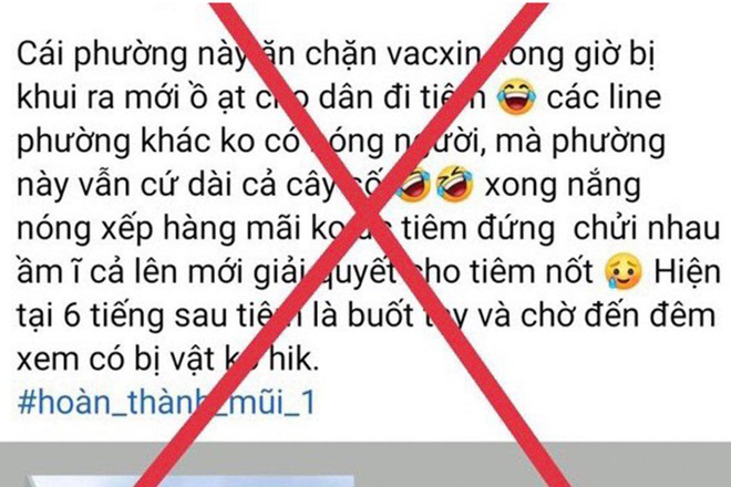 Hà Nội: Phát hiện 6 F0 là người cùng 1 nhà. Xử phạt cô gái tung tin phường ăn chặn vắc xin Covid-19 - Ảnh 1.