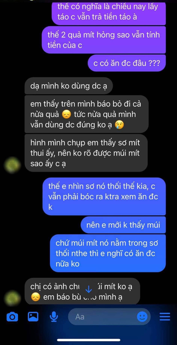 Mua mít tố nữ bị thối mất nửa quả, đem đi khiếu nại thì cô gái được nhân viên trả lời: “Nửa kia vẫn ăn được đúng không?” - Ảnh 3.