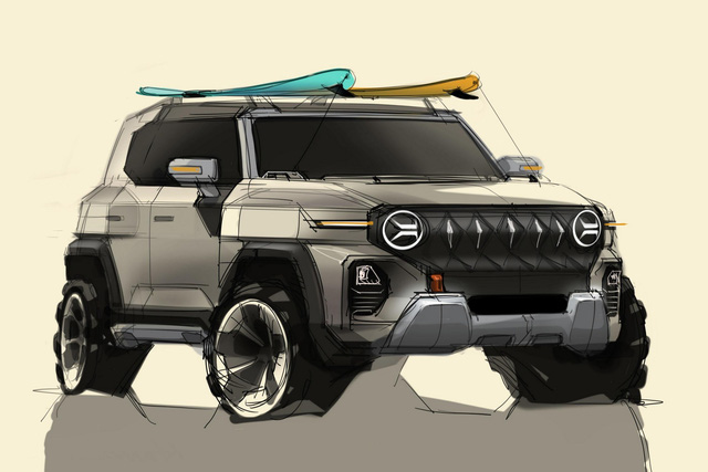 Hãng xe Hàn từng bán ở Việt Nam sắp tung SUV nặng ký có thiết kế kiểu Land Rover Defender - Ảnh 2.