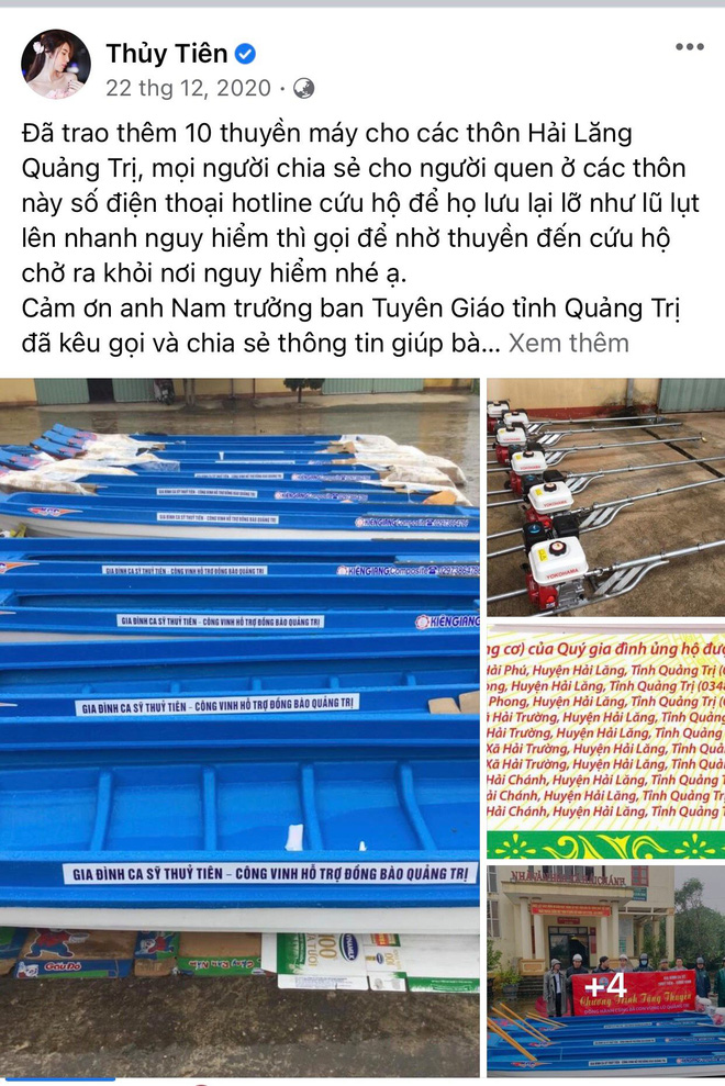 3 lần vợ chồng Thuỷ Tiên bị tố nhận vơ đóng góp của mạnh thường quân: Tình ngay lý gian, chính chủ giải thích thế nào? - Ảnh 10.