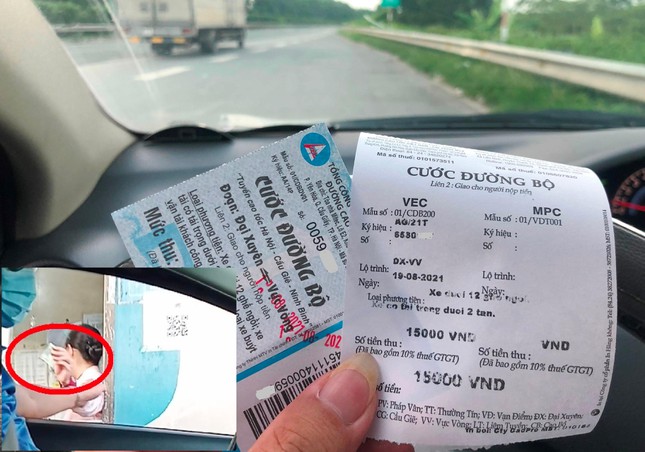 Chặn đường, ép lái xe trên cao tốc về Hà Nội phải đi vòng trả phí - Ảnh 1.