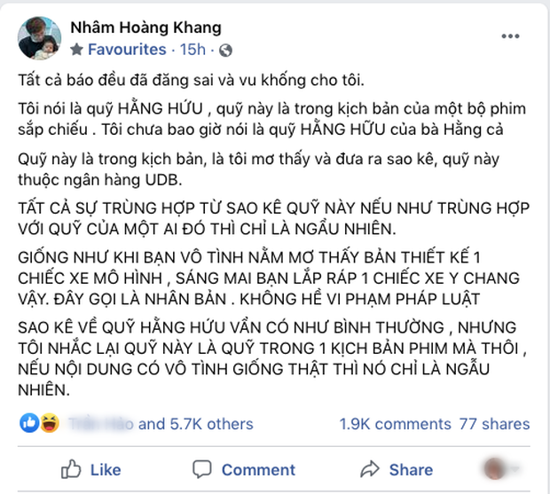 Lật tẩy hàng loạt chiêu trò mà cậu IT Nhâm Hoàng Khang sử dụng để lách luật trước giờ công khai sao kê - Ảnh 3.