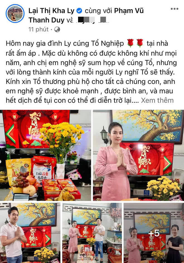 Showbiz Việt ngày Giỗ tổ sân khấu: Lý Hải - Khánh Vân và dàn sao Việt dâng lễ tại gia, Nam Thư muốn khóc vì tủi thân - Ảnh 22.