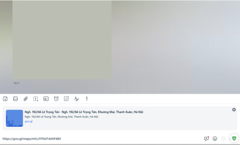 C&aacute;ch chia sẻ vị tr&iacute; tr&ecirc;n Zalo iPhone, Android, m&aacute;y t&iacute;nh cực dễ - Ảnh 18.