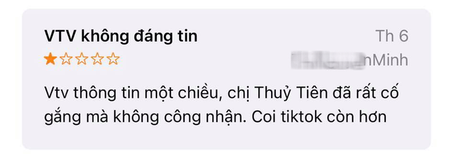 Một loạt ứng dụng của VTV nhận bão đánh giá 1 sao sau các phóng sự về lùm xùm tiền từ thiện, sao kê của nghệ sĩ - Ảnh 6.