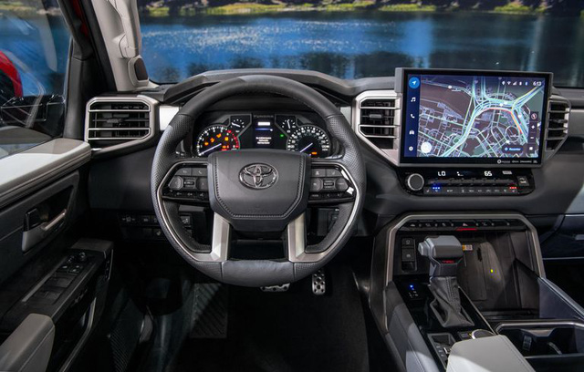 Khám phá màn hình trên Toyota Tundra 2022: Xịn và to chưa từng có, hiện đại như Lexus, có trợ lý ảo Hey Toyota - Ảnh 5.