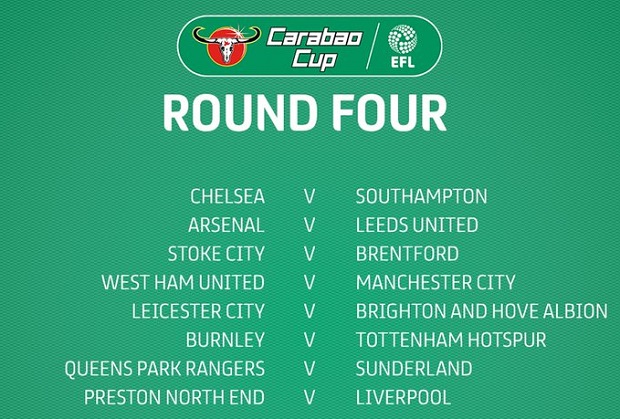 Bốc thăm vòng 4 Carabao Cup: Khó cho Man City - Ảnh 1.