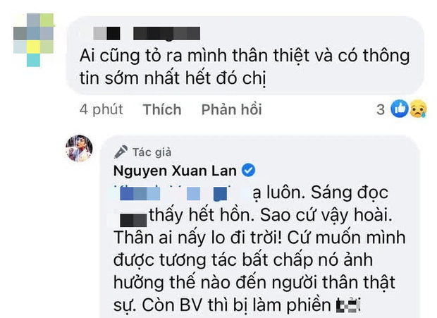 Xuân Lan bức xúc vì có người loan tin về sức khoẻ Phi Nhung gây hoang mang, bất chấp chỉ để lấy tương tác trên MXH - Ảnh 2.