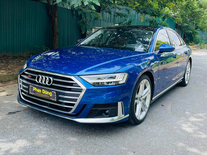 Hàng hiếm Audi S8 2021 về Việt Nam với màu độc cho đại gia mệnh Thủy - Ảnh 3.