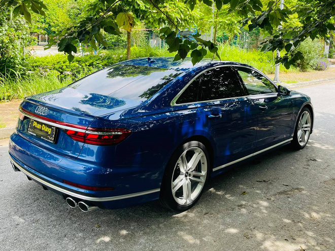 Hàng hiếm Audi S8 2021 về Việt Nam với màu độc cho đại gia mệnh Thủy - Ảnh 4.