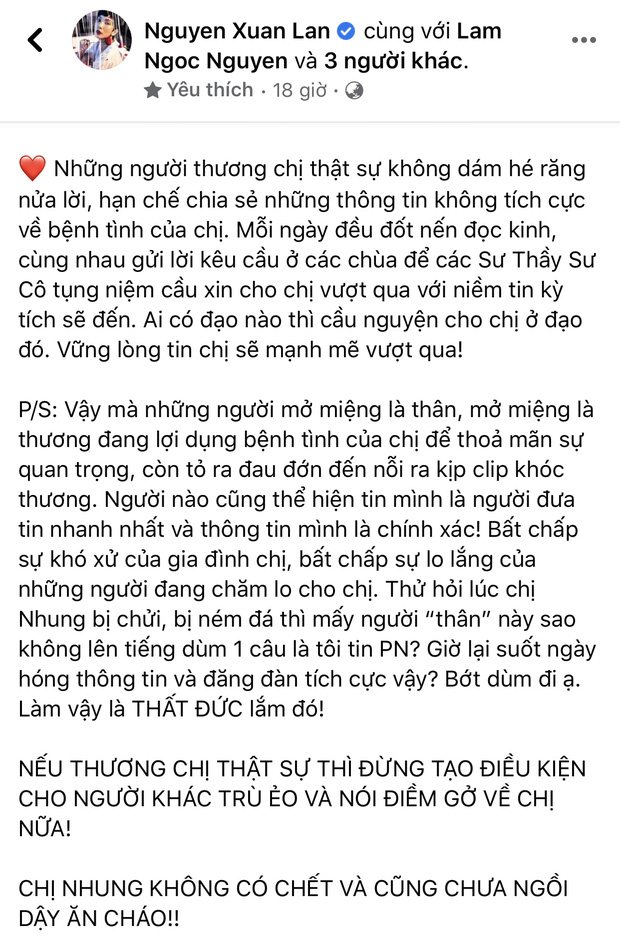 Xuân Lan và êkip Phi Nhung dằn mặt ai đó cực gắt, vợ cũ Bằng Kiều bị gọi tên đầu tiên - Ảnh 3.