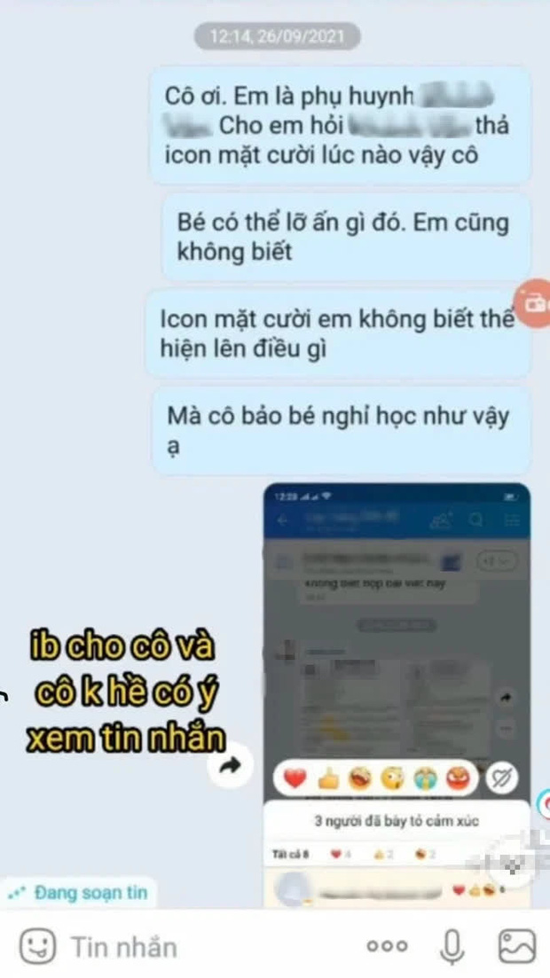 Cô bé lớp 4 thả icon mặt cười vào group chat liền bị cô giáo cho nghỉ học, bêu tên trước toàn lớp và phụ huynh - Ảnh 2.