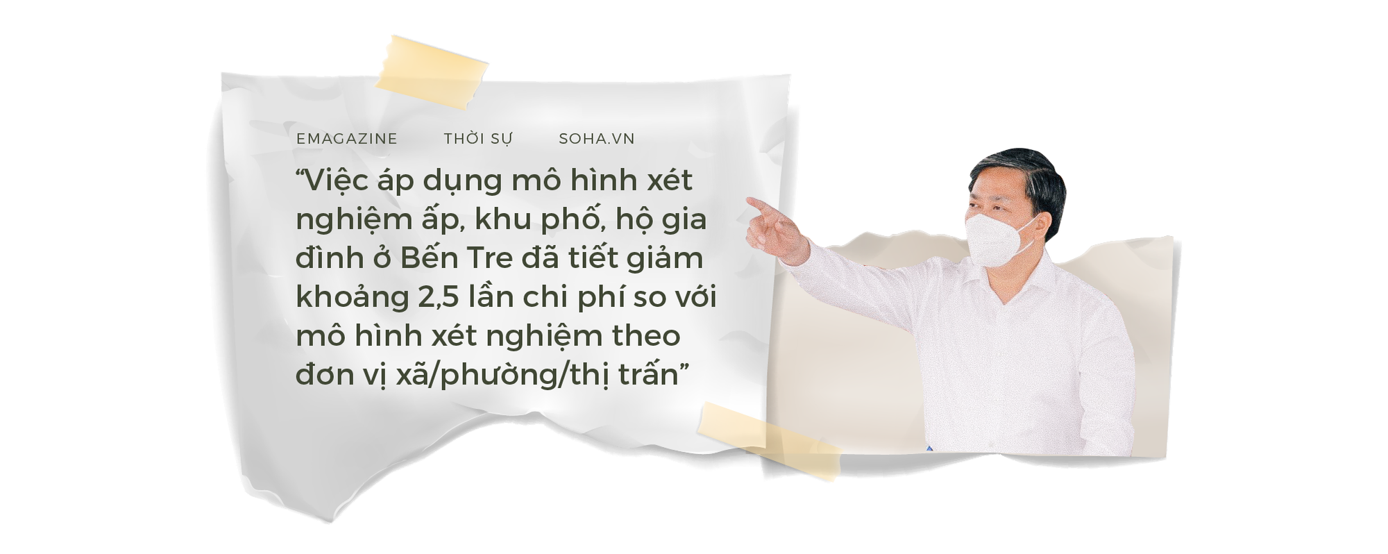 Bí thư Tỉnh ủy Bến Tre nói về bí quyết chủ động, linh hoạt lập pháo đài xanh kiểm soát dịch Covid-19 sớm nhất - Ảnh 7.