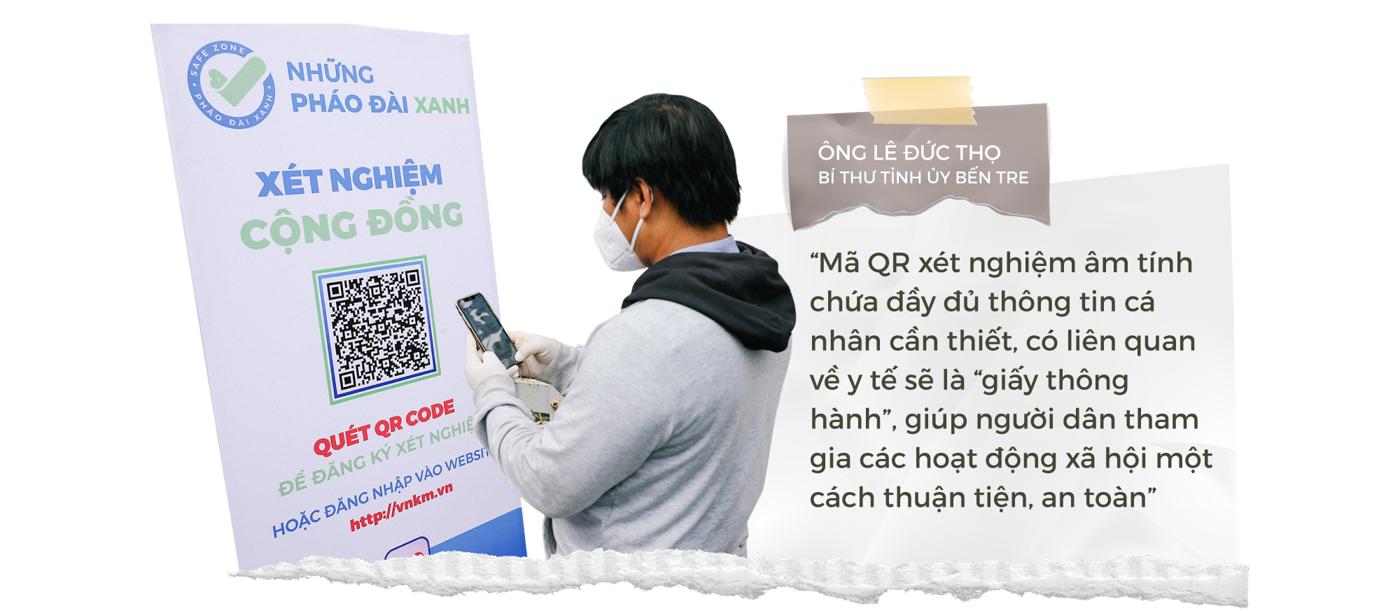 Bí thư Tỉnh ủy Bến Tre nói về bí quyết chủ động, linh hoạt lập pháo đài xanh kiểm soát dịch Covid-19 sớm nhất - Ảnh 11.