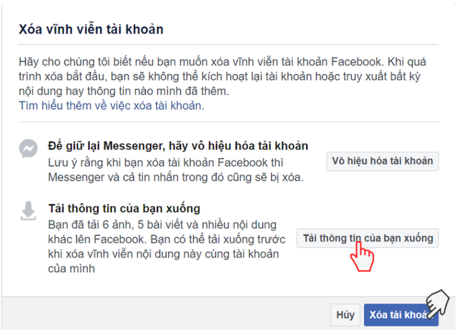 Video: Cách khóa tài khoản Facebook tạm thời, vĩnh viễn ở máy tính, điện thoại - Ảnh 20.