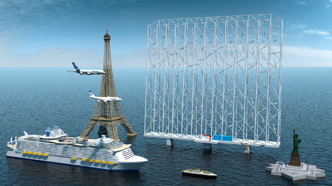 Cao ngang tháp Eiffel với 126 cánh quạt, hệ thống turbine điện gió mới sắp làm nên cuộc cách mạng ngành năng lượng tái tạo - Ảnh 2.