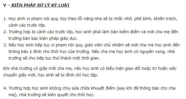 Kỷ luật thép tại ngôi trường Phó Hiệu trưởng Văn Thùy Dương giảng dạy: 4 điều tuyệt đối cấm trên Facebook, không ăn kẹo cao su trong trường... - Ảnh 4.