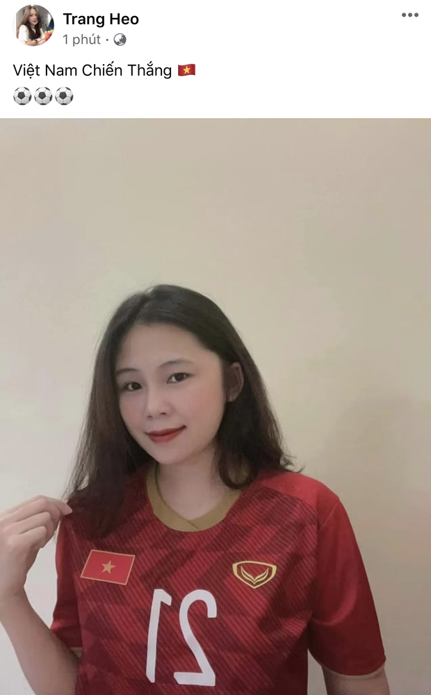 Netizen nô nức cổ vũ ĐT Việt Nam từ xa, hội WAG mang sắc đỏ phủ kín cõi mạng - Ảnh 4.