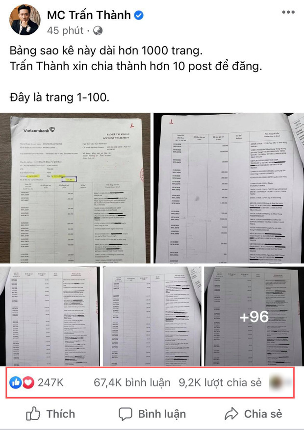 Em gái út của Trấn Thành tiết lộ bị tấn công trước lúc anh trai tung 1000 trang sao kê lên mạng - Ảnh 1.