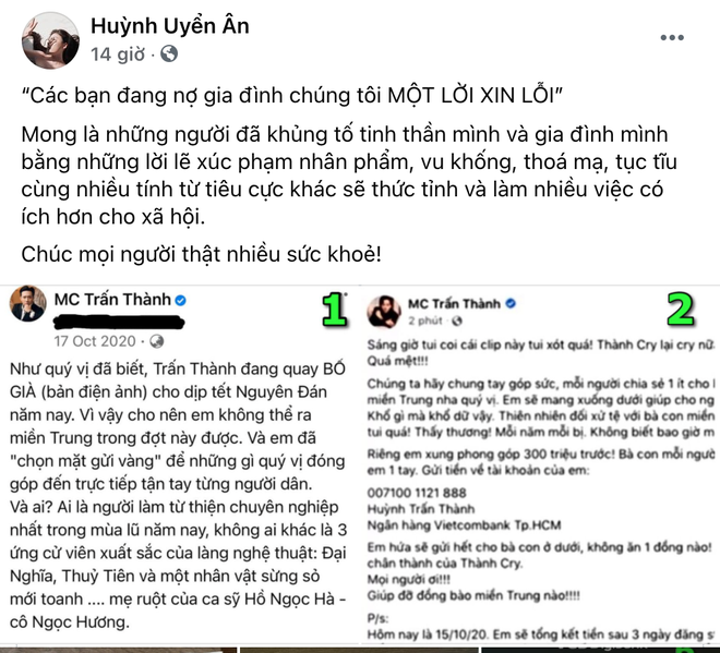 Em gái út của Trấn Thành tiết lộ bị tấn công trước lúc anh trai tung 1000 trang sao kê lên mạng - Ảnh 2.