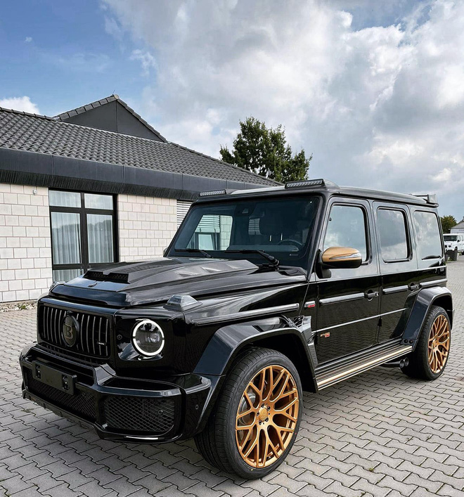 Đại lý tư nhân chào hàng Mercedes-AMG G 63 độ Brabus cực độc, thuộc 1 trong 5 chiếc trên toàn thế giới được mạ vàng - Ảnh 1.