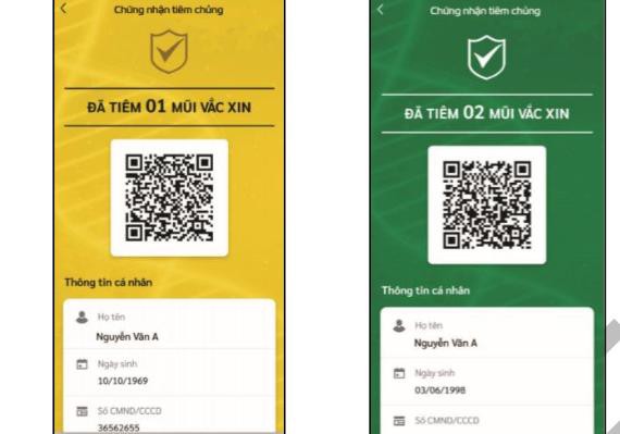 Bình Dương nhận diện người đã tiêm vắc xin đủ điều kiện thông hành bằng cách nào? - Ảnh 1.