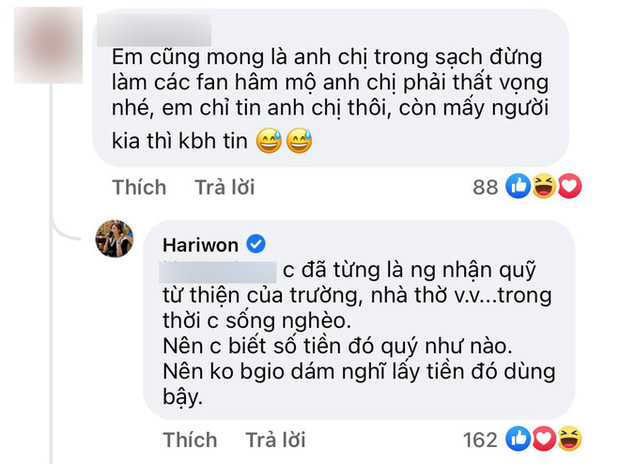 Không vòng vo, Hari Won chỉ nói 3 chữ cho thấy thái độ với Trấn Thành sau nhiều ngày vượt bão sao kê - Ảnh 3.