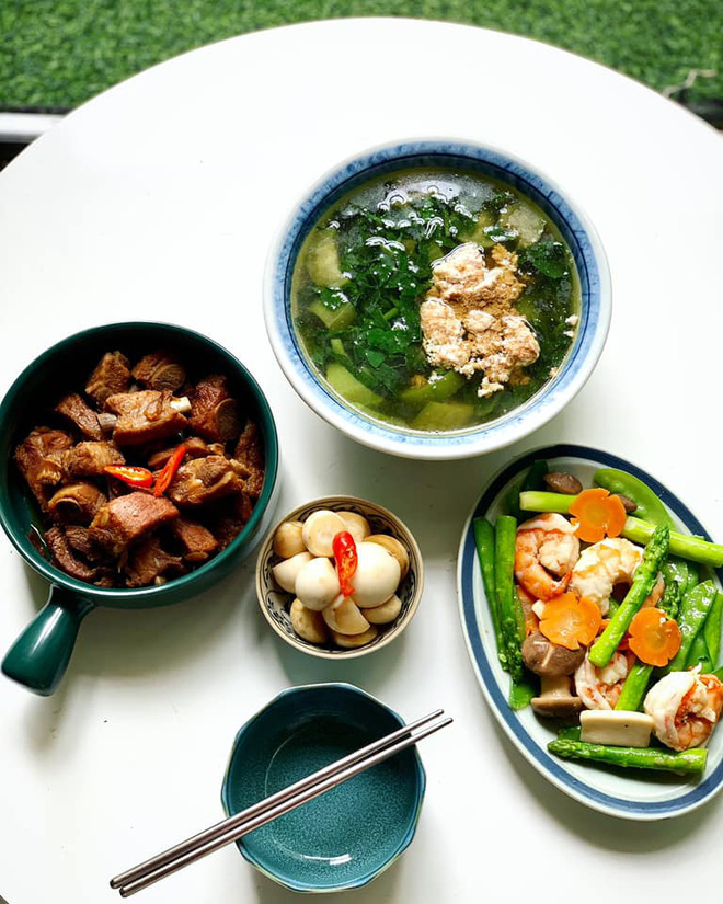 Chị vợ trẻ khoe loạt mâm cơm mùa dịch, đủ dinh dưỡng mà giá chỉ 120k quay đầu - Ảnh 5. Chị vợ trẻ khoe loạt mâm cơm mùa dịch, đủ dinh dưỡng mà giá chỉ 120k quay đầu - Ảnh 5.