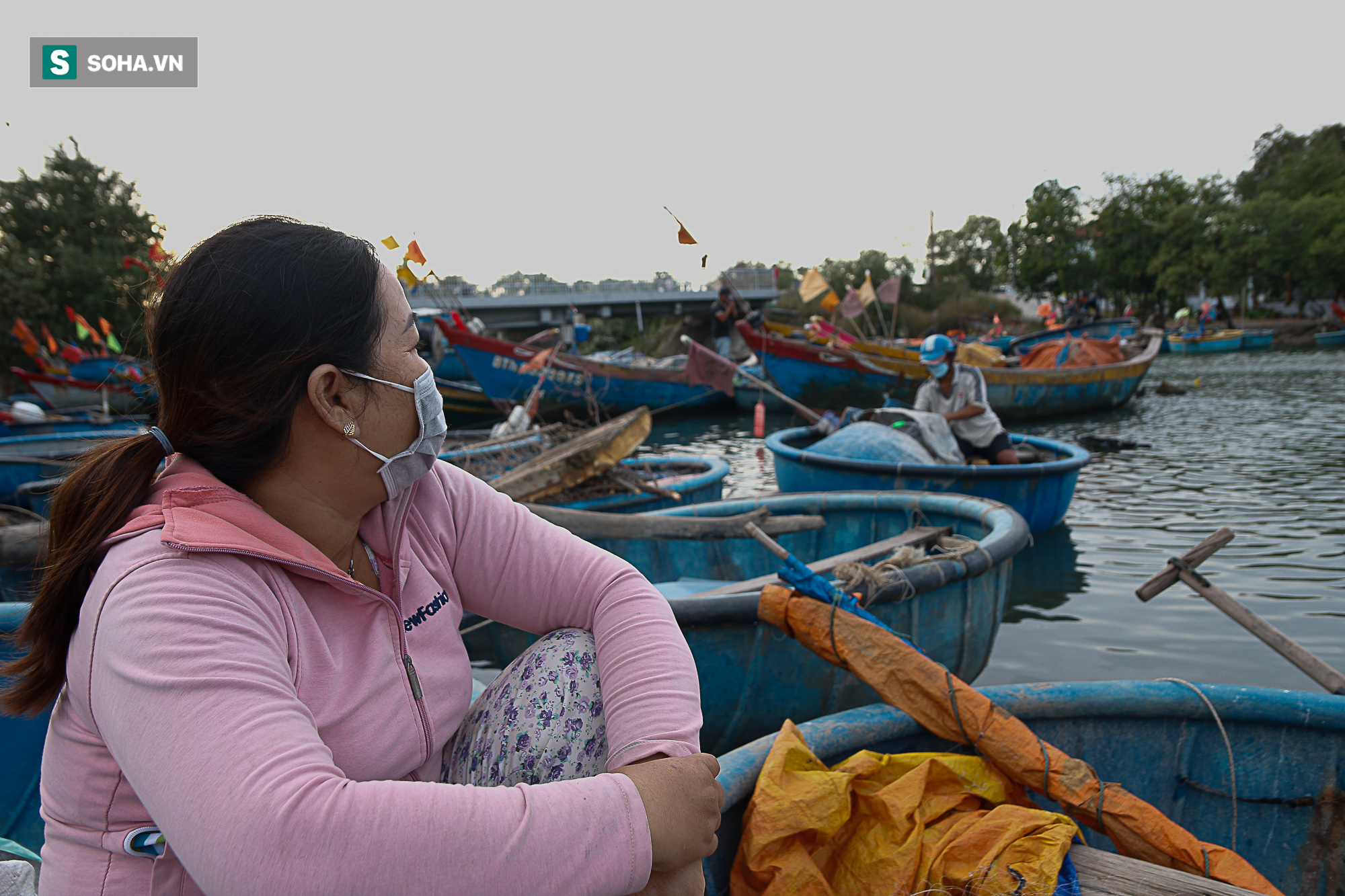 ‘Kiệt sức’ vì Covid-19, ngư dân Bình Thuận liều mình ra khơi giữa mùa biển động - Ảnh 5.