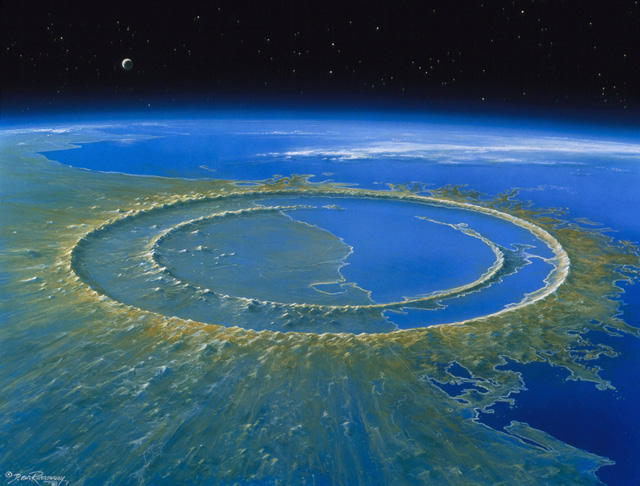 Trớ trêu thay, thiên thạch Chicxulub tuyệt diệt loài khủng long rơi xuống Trái Đất vào mùa xuân - Ảnh 1.