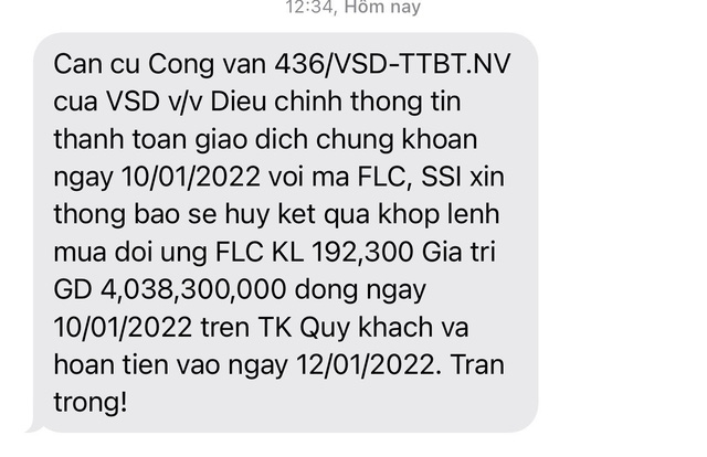 Đã có nhà đầu tư được trả tiền khi may mắn mua đối ứng lệnh bán ra từ tài khoản ông Trịnh Văn Quyết  - Ảnh 1.