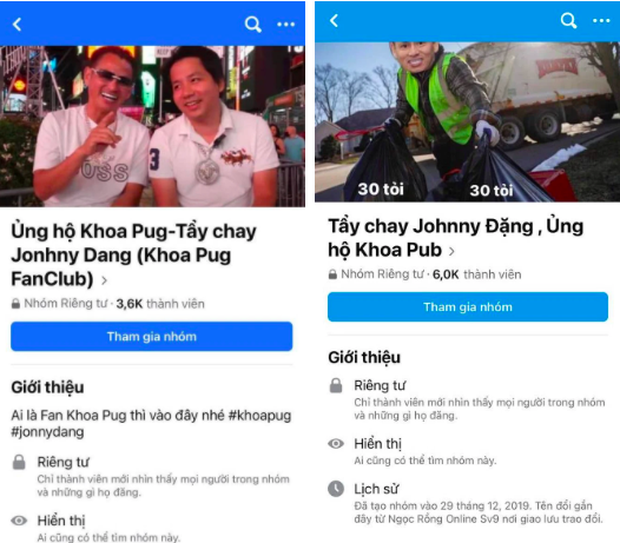 Group tẩy chay Johnny Đặng, ủng hộ Khoa Pug ngấm ngầm đổi tên: Nhìn diện mạo mới mà netizen lắc đầu ngán ngẩm - Ảnh 1.