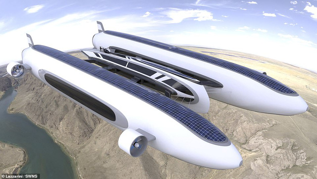 Air Yacht: Ý tưởng siêu du thuyền vừa bay trên trời vừa chạy trên biển của tương lai  - Ảnh 5.