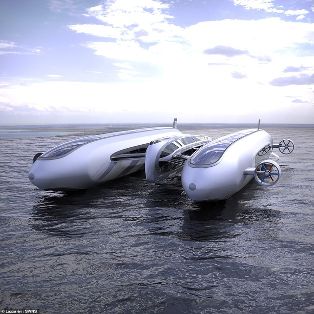 Air Yacht: Ý tưởng siêu du thuyền vừa bay trên trời vừa chạy trên biển của tương lai  - Ảnh 10.