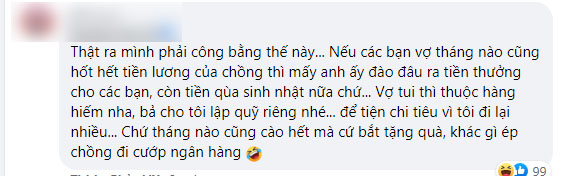 Chồng thưởng Tết cho vợ 100 triệu, nhắn nhủ sâu sắc đến những chị em hốt hết lương chồng - Ảnh 2.