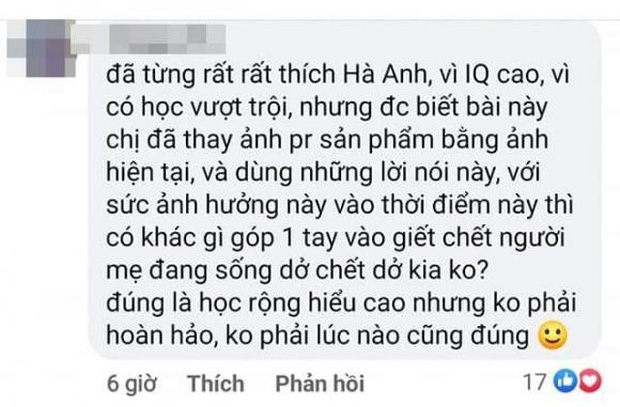 Hà Anh nhận gạch đá khi lên tiếng về vụ bé gái 8 tuổi bị bạo hành tử vong: Người mẹ đến giờ chưa lên tiếng, tôi cho rằng có uẩn khúc đâu đây - Ảnh 4.