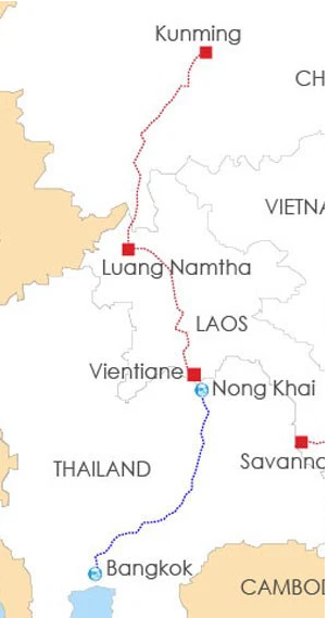 Thái Lan sắp hưởng lợi khủng từ đường sắt Lào-Trung: Việt Nam đành "đứng ngoài cuộc chơi"?