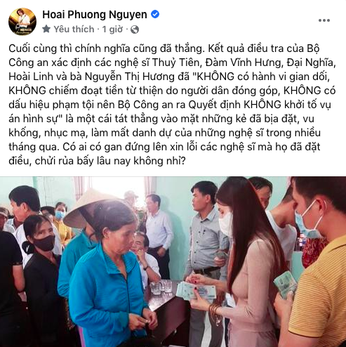 Thủy Tiên, Mr Đàm được minh oan ăn chặn từ thiện, chồng Việt Hương lập tức ý kiến - Ảnh 3.