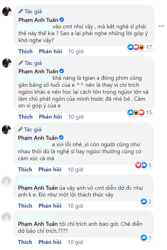 Bị chê diễn dở, nam chính đơ nhất phim Việt đáp trả đầy thách thức còn bị tố block luôn khán giả  - Ảnh 4.