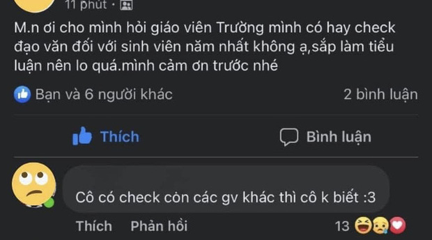  Nam sinh lên mạng hỏi cách gian lận thi cử, cô giáo đi ngang bình luận 1 câu khiến ai cũng sợ xanh mặt - Ảnh 1.