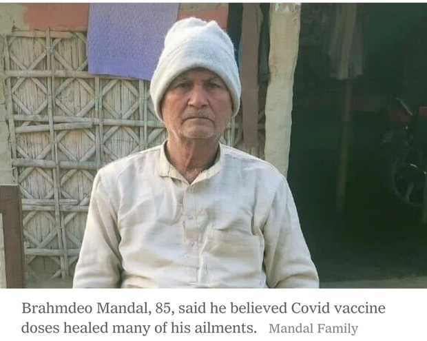 Cụ ông 85 tuổi lén đi tiêm 11 mũi vaccine COVID-19 vì thấy khỏe người hơn, sẵn sàng đạp xe trăm cây số để tránh bị phát hiện - Ảnh 1.