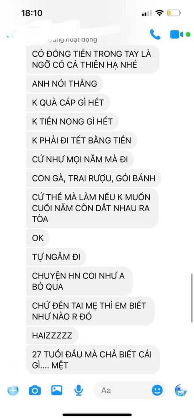 Xôn xao câu chuyện chồng cấm vợ biếu Tết nhà ngoại quá 200K: “Mua giỏ quà thôi chứ tiền đâu mà đòi cho bố mẹ 1 triệu, lấy chồng phải theo chồng” - Ảnh 3.