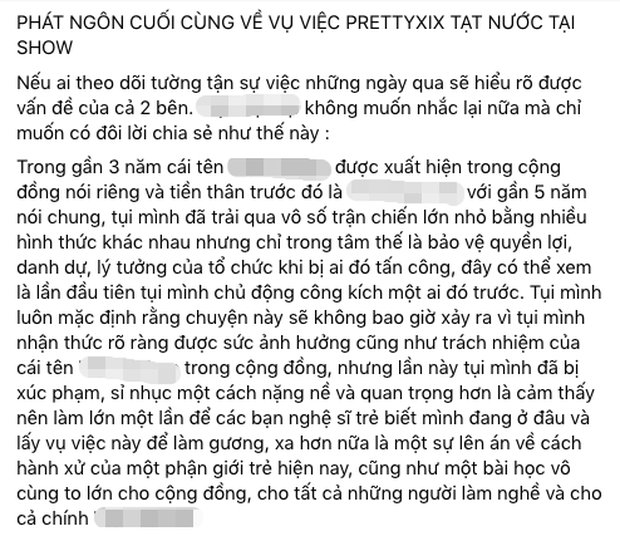 Vụ học trò Binz hắt nước làm hỏng máy quay gần 100 triệu: BTC lên án thái độ chối bỏ - Ảnh 6.