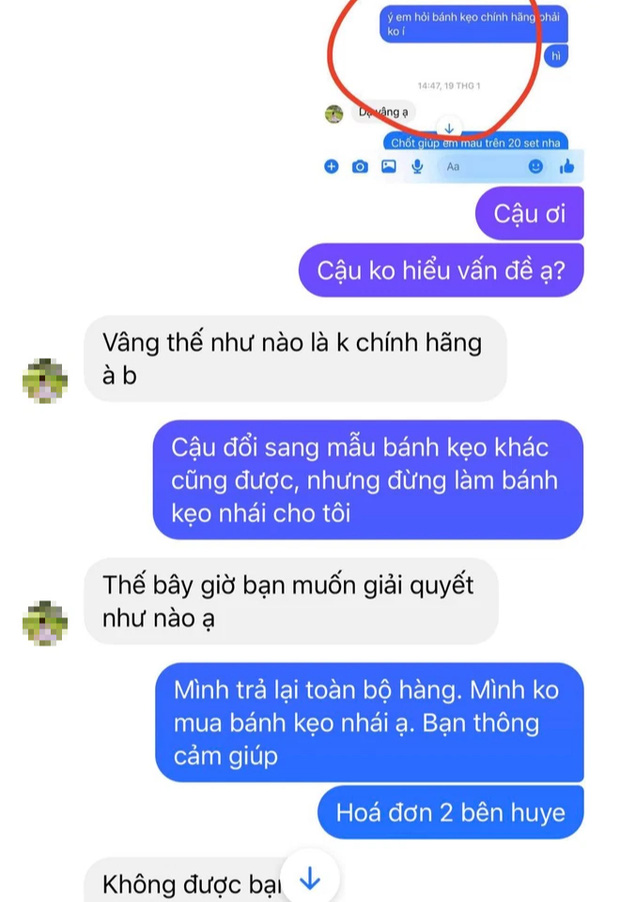 Chi 10 triệu mua phải bánh kẹo Tết fake, cô gái bức xúc khiếu nại thì bị chủ shop online mắng ngược: Tiền ít lại còn đòi hỏi! - Ảnh 7.