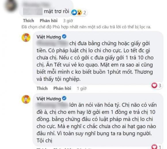 Việt Hương tức giận: Lớn ăn nói văn hóa tí, có pháp luật lo chị lo chi cho cực - Ảnh 1.