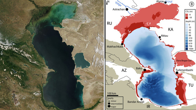 Hồ lớn nhất thế giới: Biển Caspi, thực sự nó là biển hay hồ? - Ảnh 6.